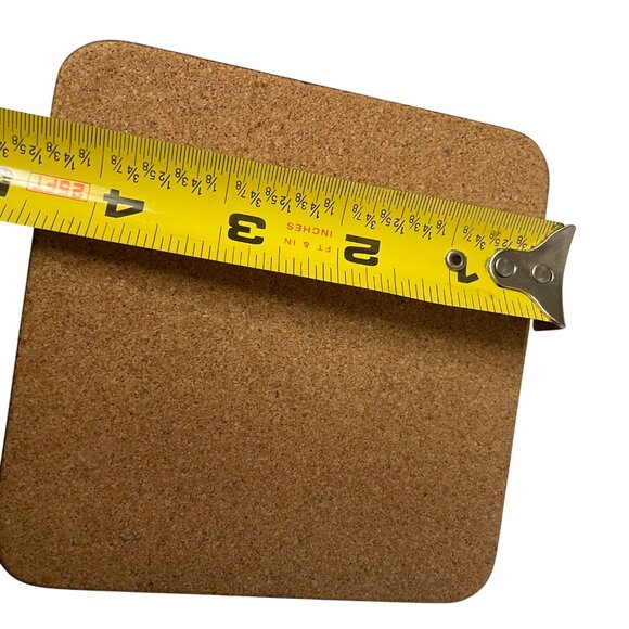 Vintage Halloween Potion Coaster Set With Wool Of Bat Hemlock Root Witches Brew - Picture 6 of 8